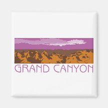 Grand Canyon Banner Fridge Magnets