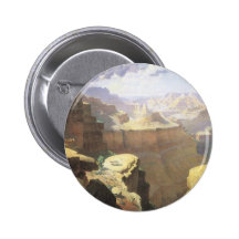 Grand Canyon by Leigh, Vintage American West Art Buttons