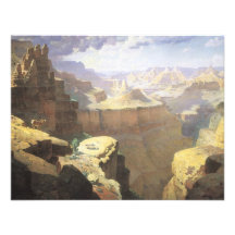 Grand Canyon by Leigh, Vintage American West Art Announcement