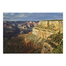 Grand Canyon from the south rim at sunset, 6 Photo