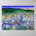 Grand Canyon in 3-D Posters