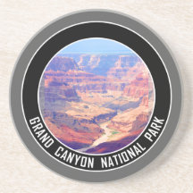 Grand Canyon National Park Souvenir Drink Coasters