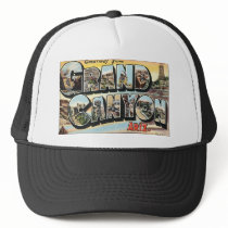 Grand Canyon Vintage Travel Mesh Hat