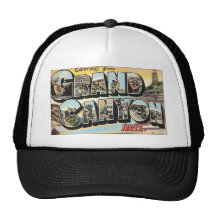 Grand Canyon Vintage Travel Mesh Hat