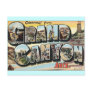 Grand Canyon Vintage Travel Postcard