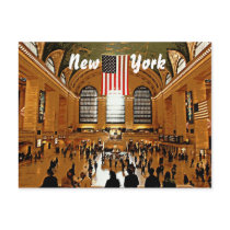 Grand Central Postcard