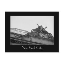 Grand Central Station & Met Life Building B&W Postcards