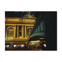 Grand Central Terminal, New York City at Night Postcards