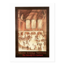 Grand Central Terminal Postcard