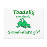 grand-dad's girl post card