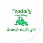 grand-dad's girl stickers