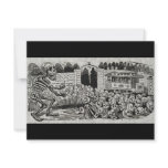 Grand electric skull invitations
