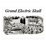 Grand Electric Skull postcard