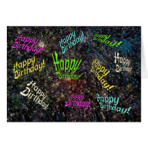 Grand Finale Birthday Card