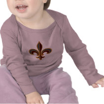 Grand Fleur-de-lis Infant Long Sleeved Shirt