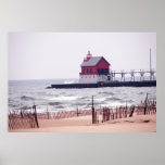 Grand Haven Beach photo Print