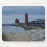 Grand Haven Lighthouses mousepads