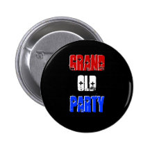 "Grand Old Party" Button