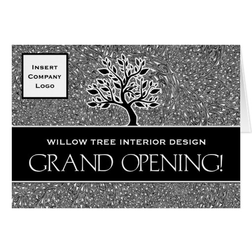 Grand Opening Business Logo Announcement | Zazzle