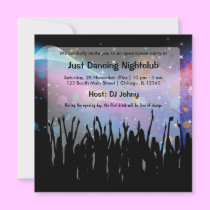 Grand Opening NightClub invitations