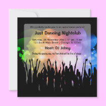 Grand Opening NightClub invitations