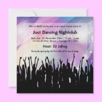 Grand Opening NightClub invitations