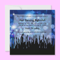 Grand Opening Nightclub invitations