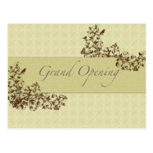 Grand Opening - Postcard