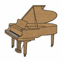 Grand Piano Embroidered Shirt