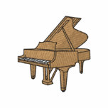 Grand Piano embroidered shirts