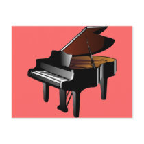 Grand Piano Postcards