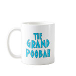 Grand Poobah Blue Font Products mugs