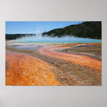 Grand Prismatic Spring Poster