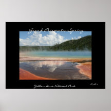Grand Prismatic Spring Poster