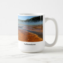 Grand Prismatic Spring, Yellowstone National Park Mugs