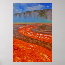 Grand Prismatic Spring, Yellowstone [poster]