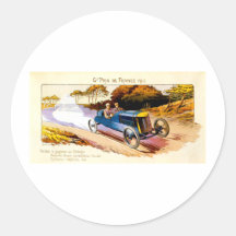 Grand Prix De France 1913 ~ Vintage Advertisement Sticker