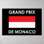 Grand Prix De Monaco Print