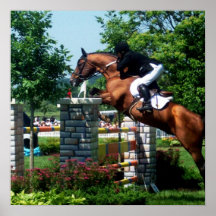 Grand Prix Horse  Poster