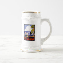 Grand Prix International Automible Coffee Mugs
