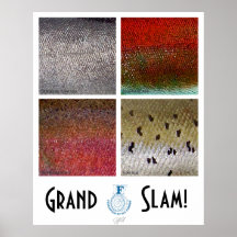 Grand Slam Salmon Poster