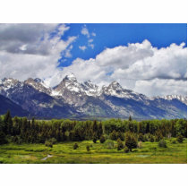 Grand Teton National Park. Acrylic Cut Out
