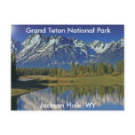 Grand Teton National Park Series 4 postcards