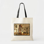 Grand Trianon, chamber of Queen Victoria, Versaill Tote Bags