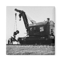 Grand Trunk Western Crane # 50032 Magnet