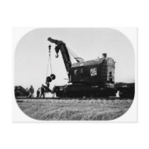 Grand Trunk Western Crane # 50032 Post Card