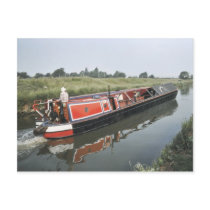 Grand Union Canal England postcard