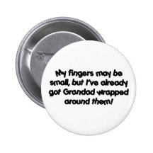Grandad's Wrapped! Pin
