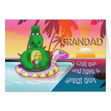 grandad chill out card
