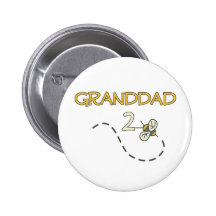 Granddad 2 Bee Buttons